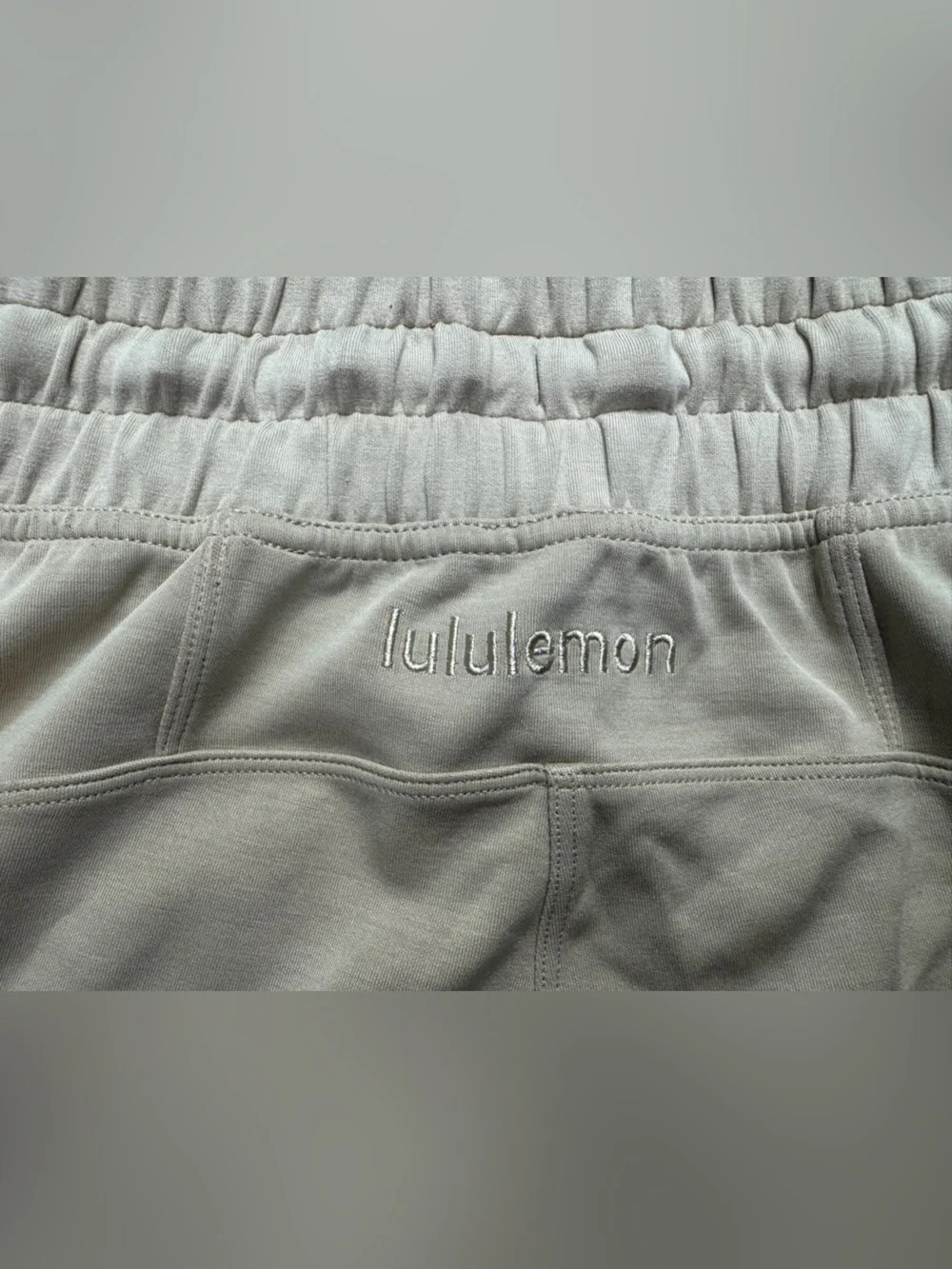 Lululemon Soft Ambitions Casual Drawstring Pants in Beech Wood **flaw No Size T